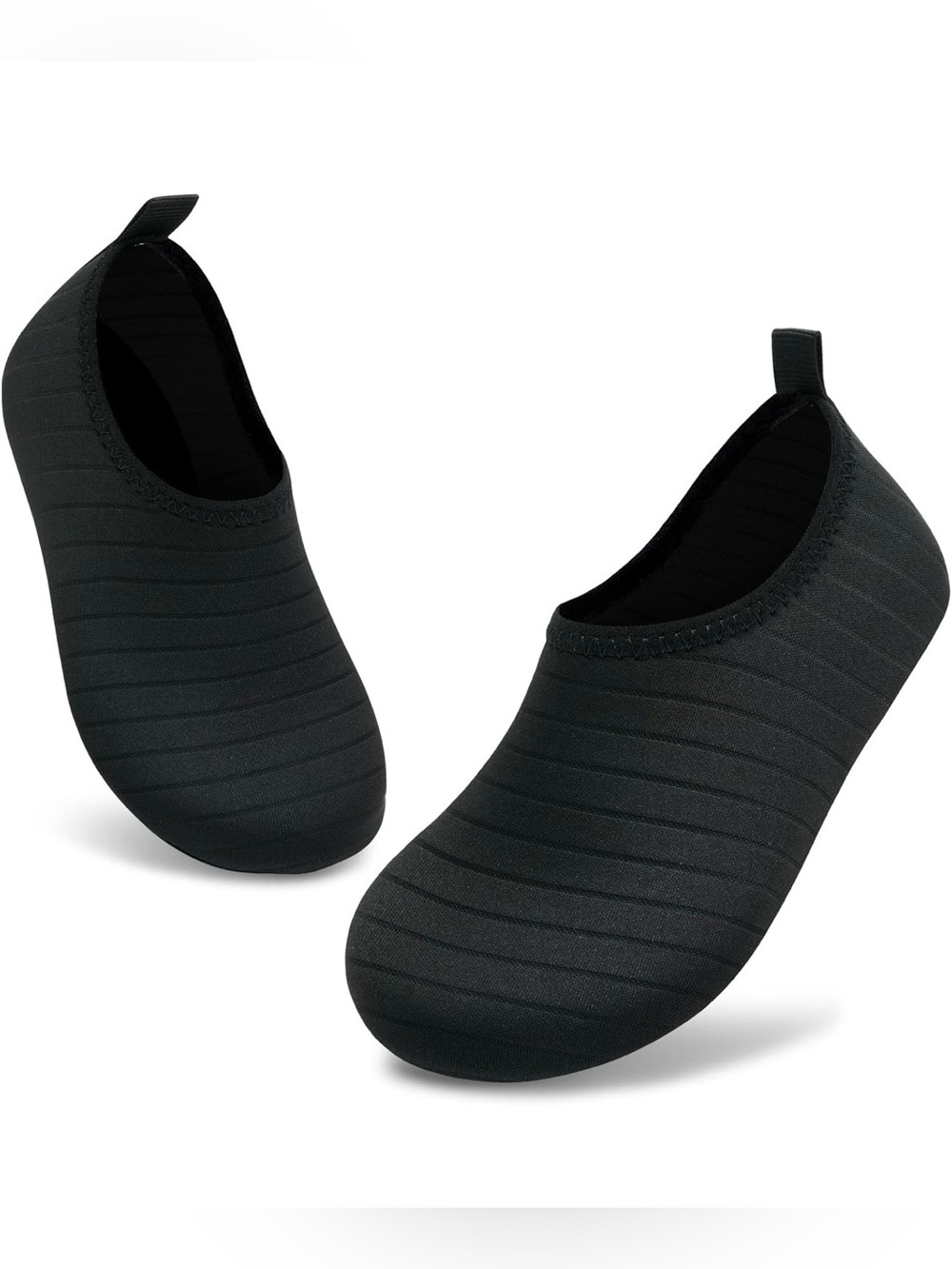 Black Slip-On Water Shoes